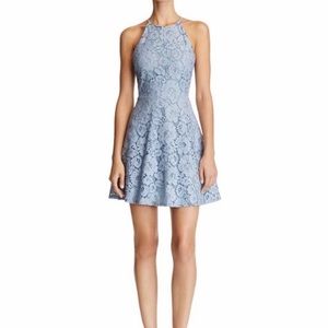 AQUA LACE DRESS
